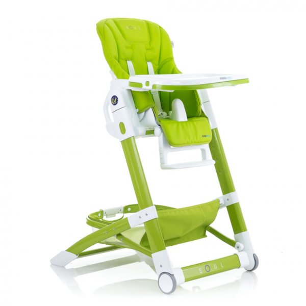 Детский стульчик для кормления Soul green