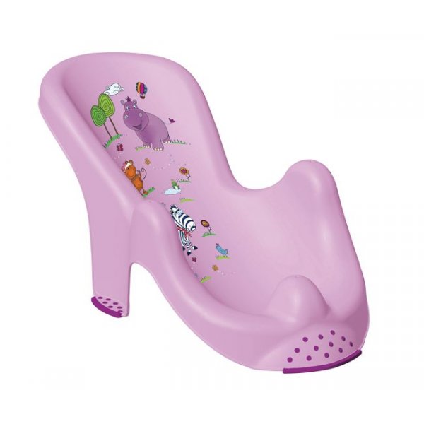 OKT Анатомическая подставка в ванночку "Hippo" - лиловый
