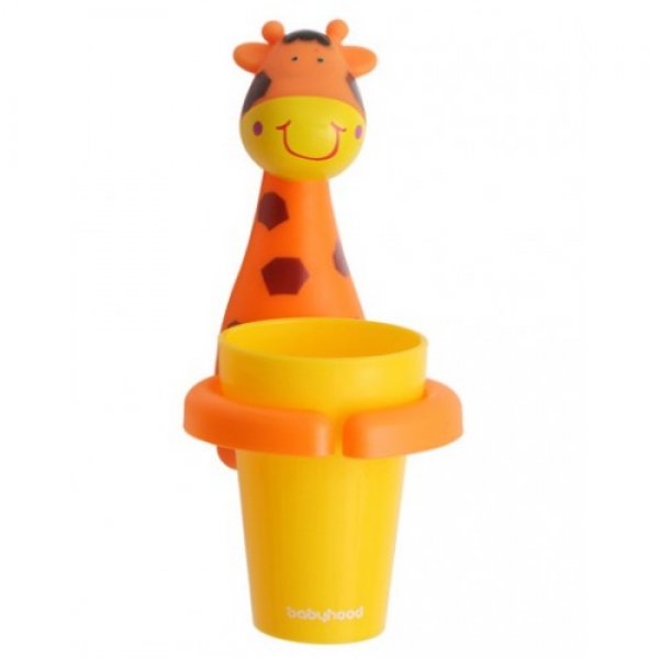 Стаканчик для зубной щетки Babyhood Жираф