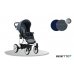 Прогулочная коляска Bebetto NICO (W18) синий (черная рама)