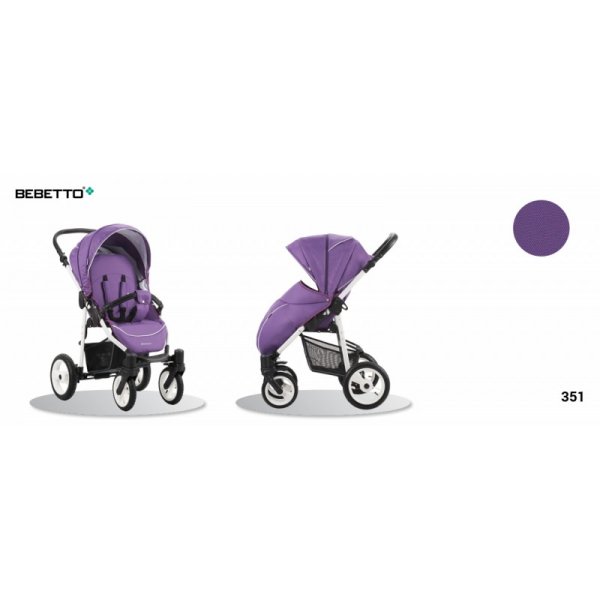 Прогулянковий візок Bebetto RAINBOW (351) фіолетовий