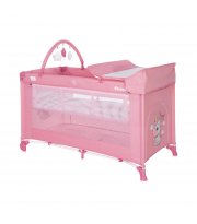 Кровать-манеж Lorelli Noemi 2 Layers Plus Розовый