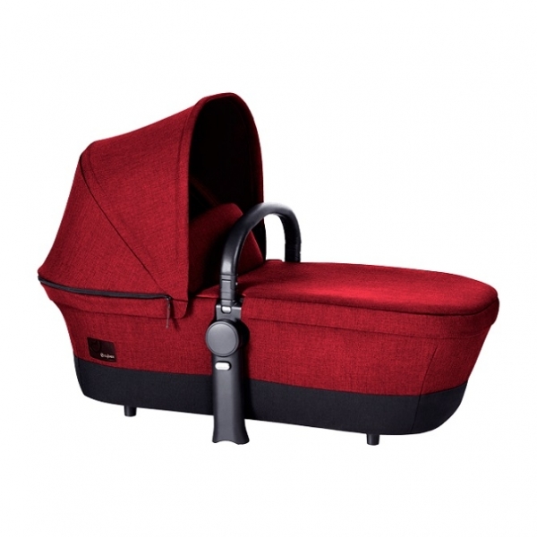 Люлька для новорожденных Cybex Priam Carry Cot, цвет Hot & Spicy Denim-red