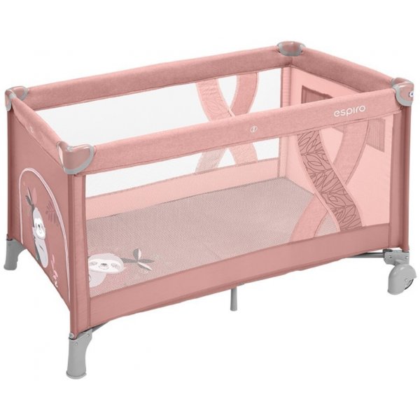 Ліжко-манеж Espiro Simple 08 Pink