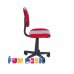 Дитяче крісло FunDesk LST4 Red-Grey