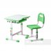 Комплект парта и стул-трансформеры FunDesk Sole Green