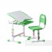Комплект парта та стілець-трансформери FunDesk Sole Green
