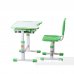 Комплект парта и стул-трансформеры FunDesk Sole Green