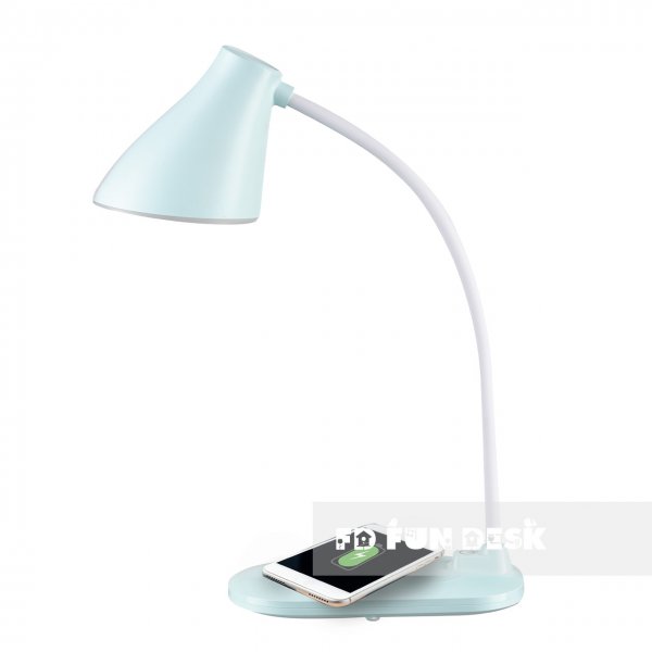 Лампа настільна світлодіодна з функцією бездротової зарядки Fundesk LC6 Mint
