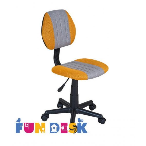 Детское кресло FunDesk LST4 Yellow-Grey