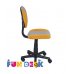Дитяче крісло FunDesk LST4 Yellow-Grey