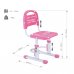 Комплект растущая парта Cubby Fressia Grey + детский стул FunDesk SST3L Pink