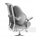 Комплект парта-трансформер FunDesk Trovare Grey + подростковое кресло для дома FunDesk Vetta II Grey