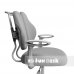 Комплект парта-трансформер FunDesk Trovare Grey + подростковое кресло для дома FunDesk Vetta II Grey