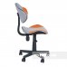 Комплект парта FunDesk Colore Grey + детское компьютерное кресло FunDesk LST3 Orange-Grey