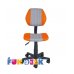 Дитяче крісло FunDesk LST4 Orange-Grey