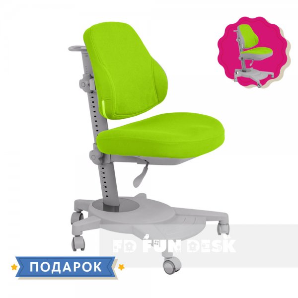 Дитяче ергономічне крісло FunDesk Agosto Green