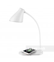 Лампа настільна світлодіодна з функцією бездротової зарядки Fundesk LC6 White