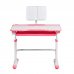 Комплект для девочки растущая парта Cubby Fressia Pink + подростковое кресло для дома FunDesk Primo Grey