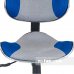 Комплект парта-трансформер FunDesk Trovare Grey + стул для школьника FunDesk LST3 Blue-Grey