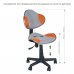 Комплект парта-трансформер FunDesk Trovare Grey + стул для школьника FunDesk LST3 Orange-Grey