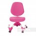 Комплект підліткова парта для школи Amare Pink + ортопедичне крісло Buono Pink FunDesk