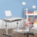 Комплект растущая парта Cubby Fressia Grey + детский стул для школьника FunDesk LST3 Orange