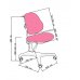 Дитяче ергономічне крісло FunDesk Inizio Pink