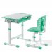 Комплект парта + стілець трансформери Piccolino III Green FunDesk