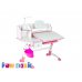 Дитячий стіл-трансформер FunDesk Amare II with drawer Pink