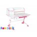 Детский стол-трансформер FunDesk Amare II with drawer Pink
