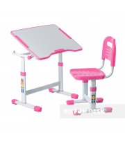 Комплект парта и стул-трансформеры FunDesk Sole II Pink