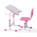 Комплект парта та стілець-трансформери FunDesk Sole II Pink