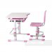 Комплект парта + стілець трансформери Vivo Pink FUNDESK