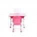 Ергономічний комплект Cubby парта та стілець-трансформери Botero Pink