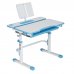 Комплект для мальчика растущая парта Cubby Fressia Blue + компьютерное кресло FunDesk LST3 Blue-Grey