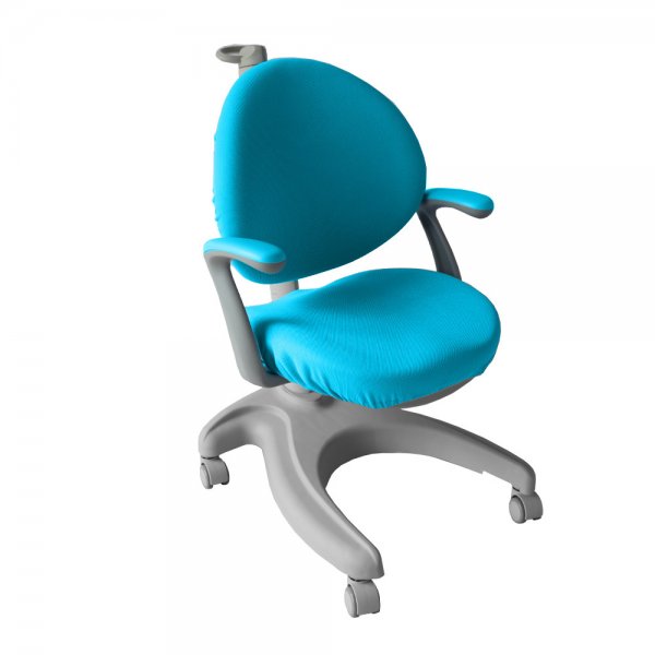 Дитяче ергономічне крісло FunDesk Cielo Blue з підлокітниками
