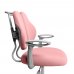 Растущий комплект для школьников парта FunDesk Sentire Pink + кресло для дома FunDesk Vetta II Pink