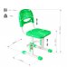 Комплект растущая парта Cubby Fressia Grey + стул FunDesk SST3 Green