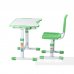 Комплект парта и стул-трансформеры FunDesk Sole II Green