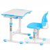 Комплект парта + стул трансформеры Omino Blue FunDesk