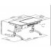 Дитячий стіл-трансформер FunDesk Amare with drawer Grey