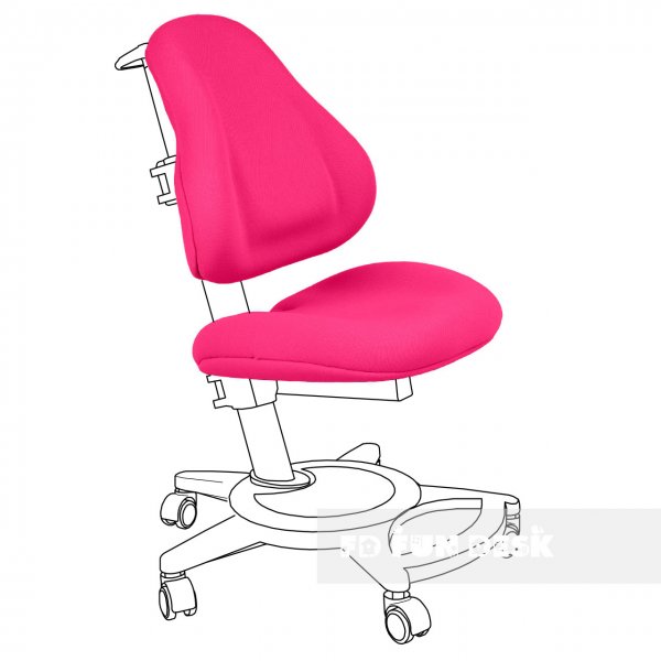 Чехол для кресла Bravo pink