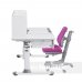 Комплект парта для школьников Cubby Rimu Grey + детское универсальное кресло FunDesk Bravo Purple