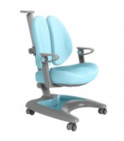 Ортопедичне крісло для хлопчика FunDesk Premio Blue з підлокітниками