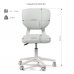 Комплект для підлітка парта Fundesk Fiore II Grey + ергономічне крісло, що обертається Fundesk Buono Grey