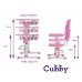 Растущая детская парта со стульчиком Cubby Lupin Pink