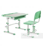 Комплект парта + стул трансформеры Cubby DISA GREEN