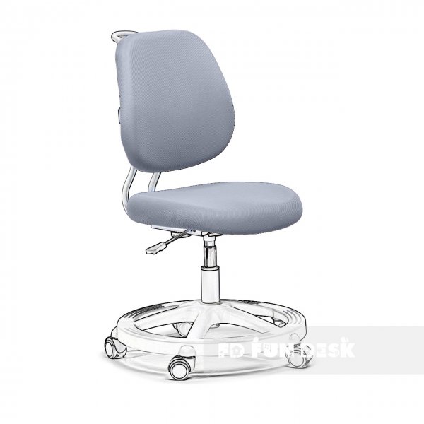 Чохол для крісла FunDesk Pratico Grey