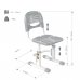 Комплект-трансформер Fundesk парта Colore Grey + дитячий стілець FunDesk SST3 Grey